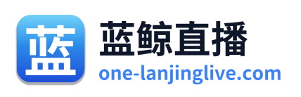蓝鲸直播 Logo